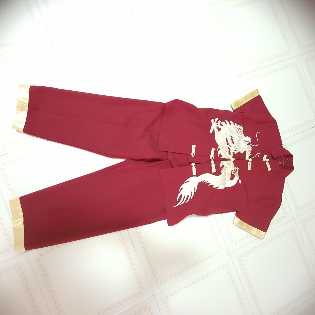 CNY outfit, Babies & Kids, Babies & Kids Fashion on Carousell