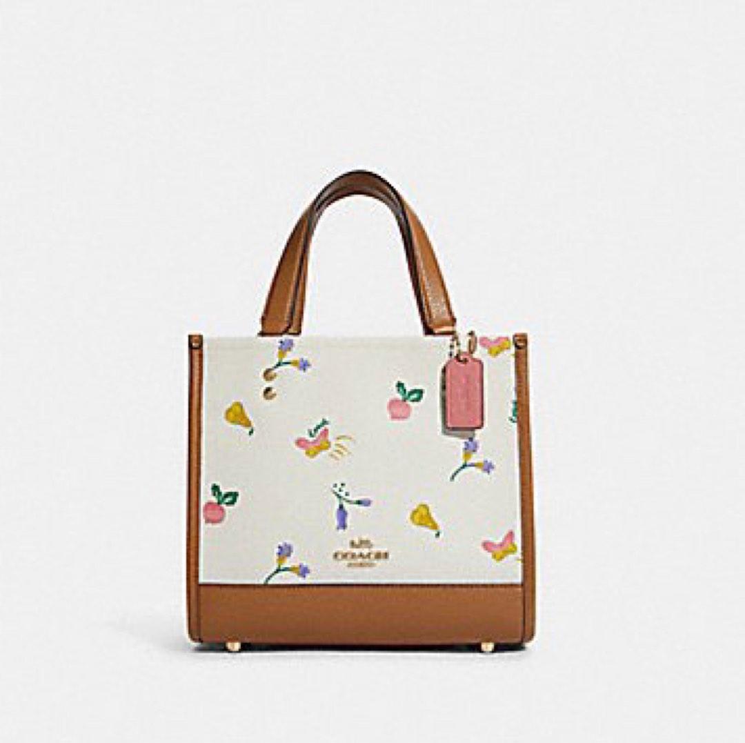 Coach fruit print tote 2025