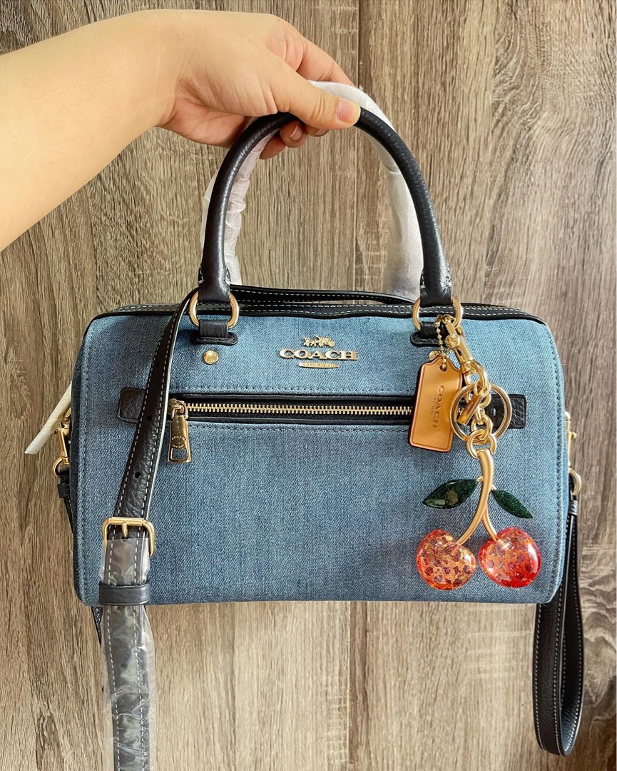 Coach Rowan Denim, Women's Fashion, Bags & Wallets, Crossbody Bags on