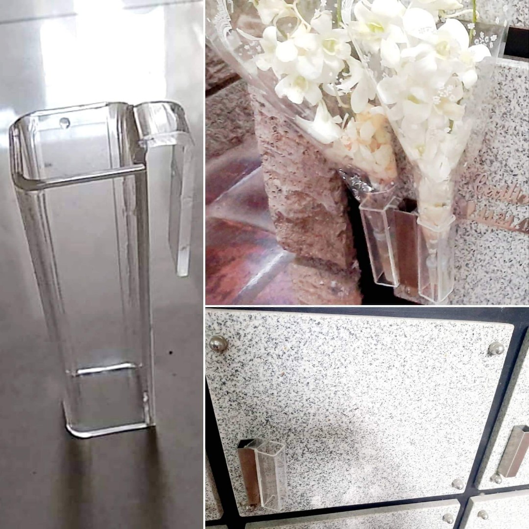 Columbarium extra flower holder, Furniture & Home Living, Outdoor