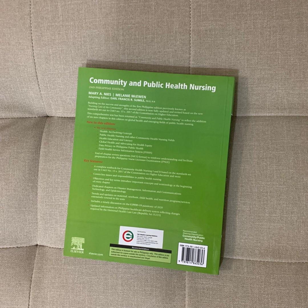 Community and Public Health Nursing 2ND PHILIPPINE EDITION ELSEVIER