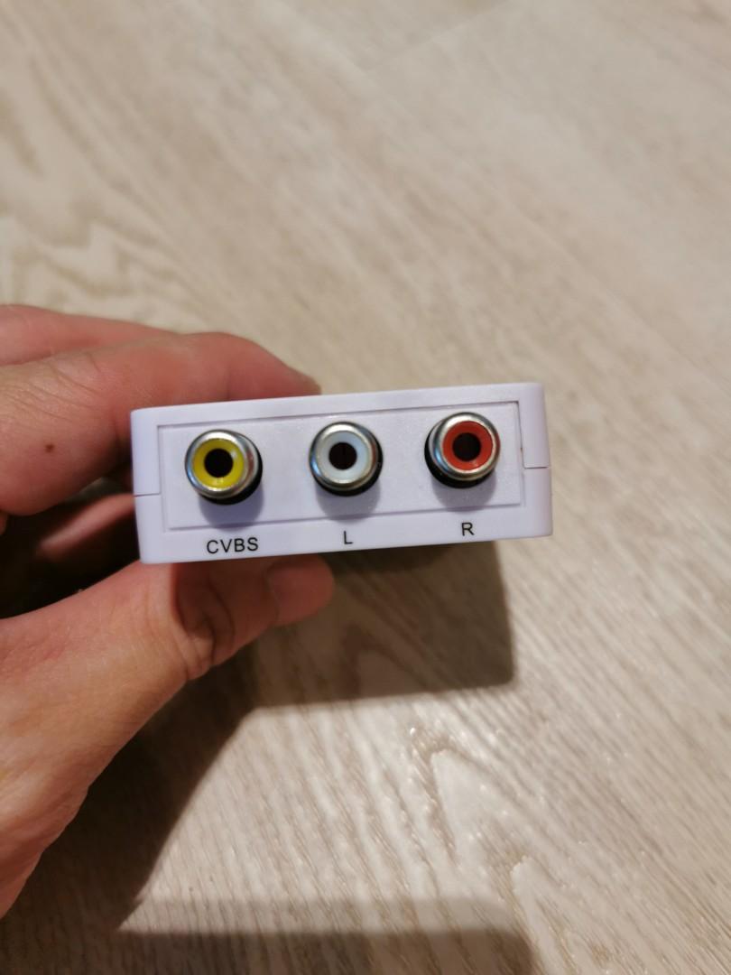 Component input to HDMI 1080P output upscaler, TV & Home Appliances, TV