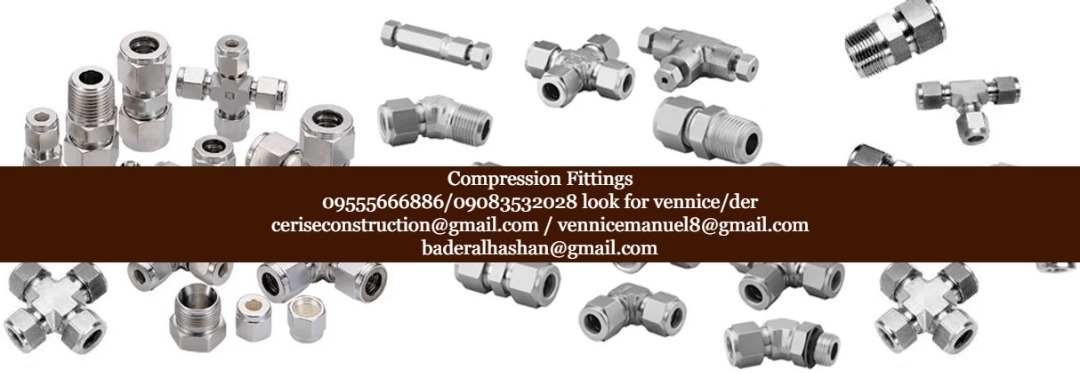 Compression Fittings, Commercial & Industrial, Construction & Building ...