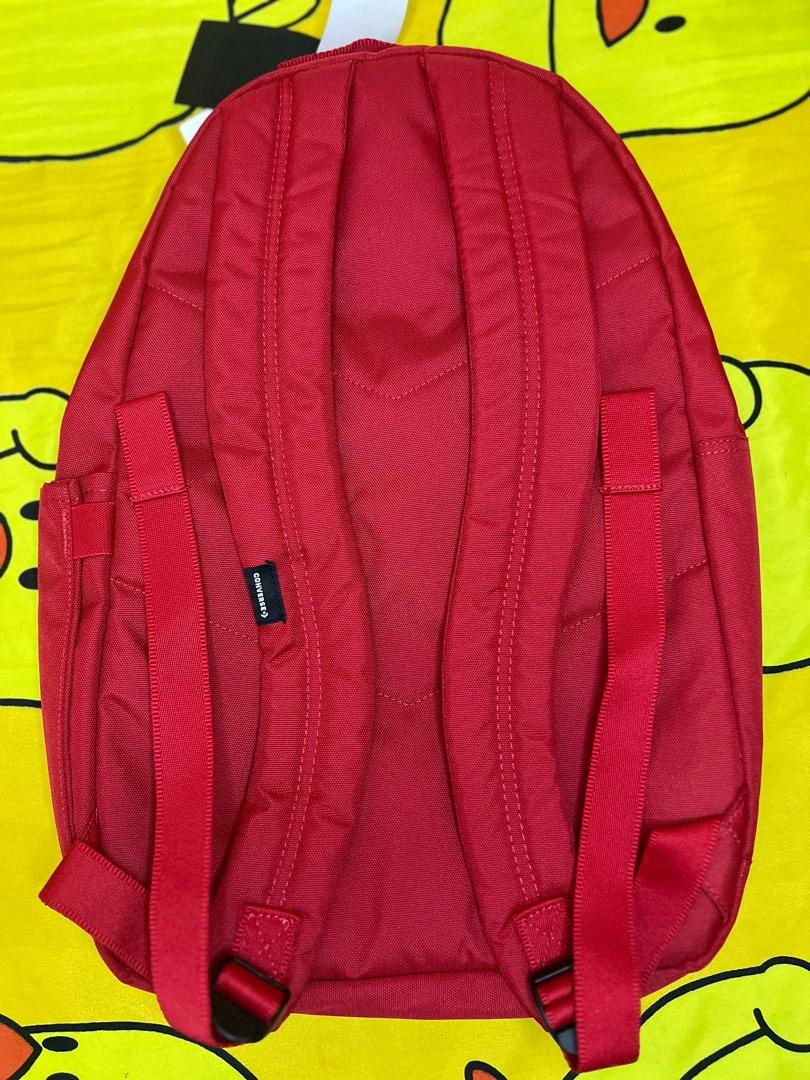 Converse Backpack Red, Men's Fashion, Bags, Backpacks on Carousell