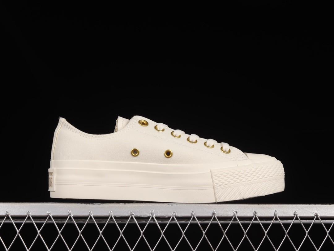 Elevated gold deals platform converse