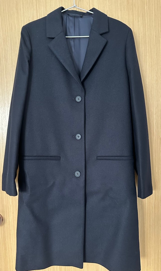 Cos navy discount wool coat