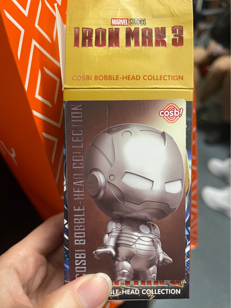 Cosbi BobbleHead Collection Iron Man 3 Iron Man MK II, Hobbies