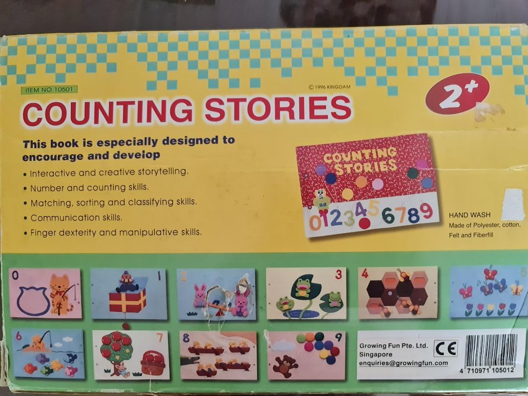 Counting Stories for 2 to 4 years old, Hobbies & Toys, Books ...