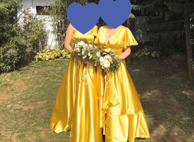 Custom gown breastfeeding friendly, Women's Fashion, Dresses & Sets