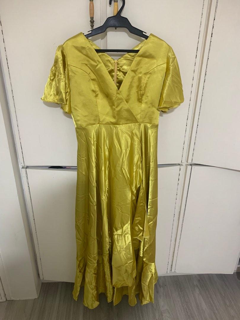 Custom gown breastfeeding friendly, Women's Fashion, Dresses & Sets