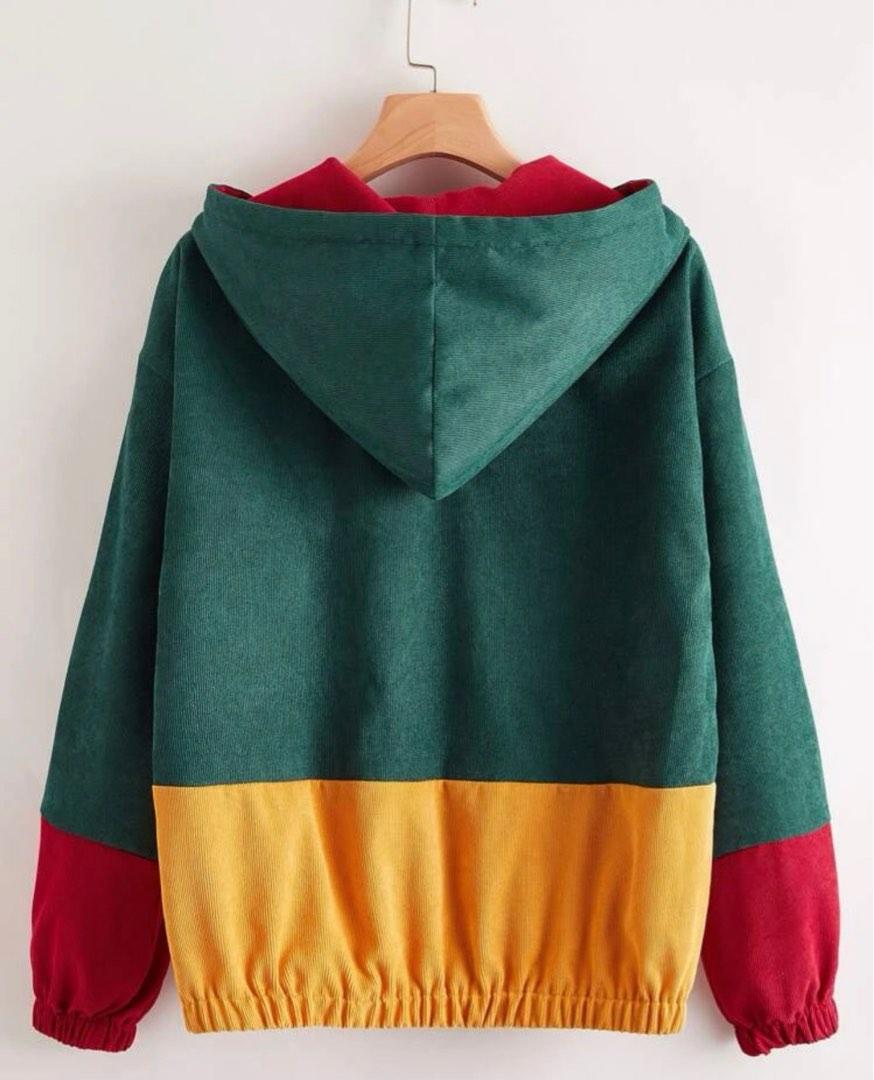 Cut and Sew Flap Pocket Corduroy Jacket (Category: Coats, Jackets and Outerwear) located in Cagayan de Oro. Submitted by declutterwithstef (Listing ID 1190809260, Image 2). Description: Used once.
