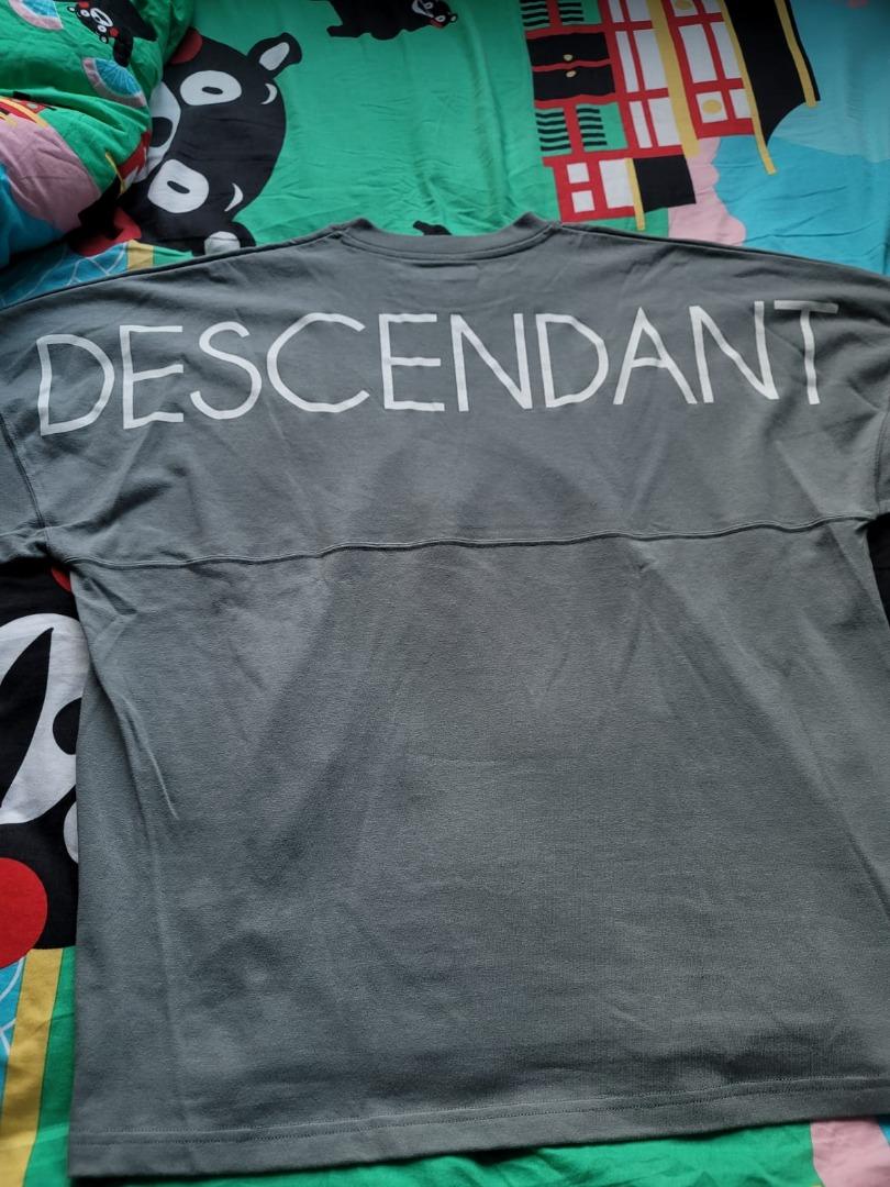 Descendant DCDT 21AW Cetus Jersey LS Grey Tee Shirt Jacket Coat L