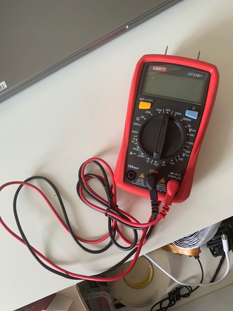 Good brand digital Multimeter UT33B+, Computers & Tech, Parts