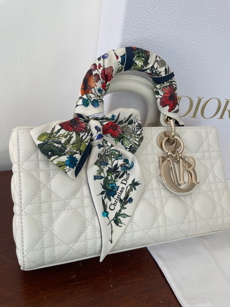 Lady dior with twilly deals