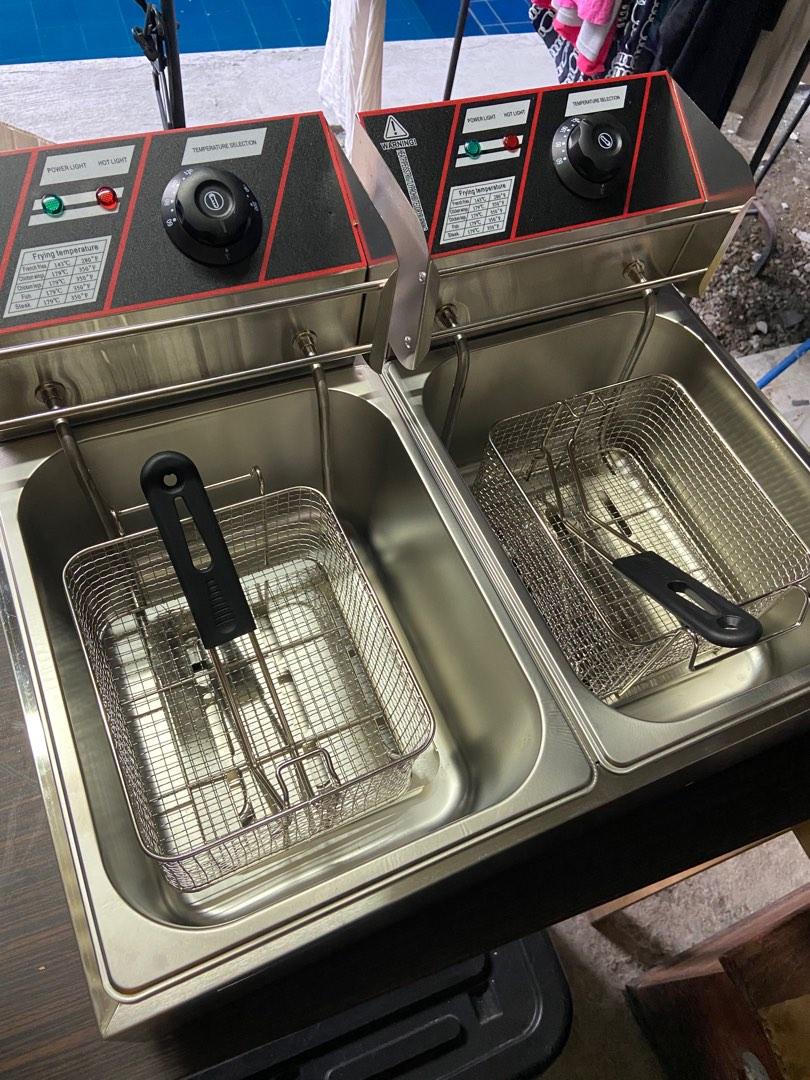 DOUBLE DEEP FRYER ELECTRIC, TV & Home Appliances, Kitchen Appliances