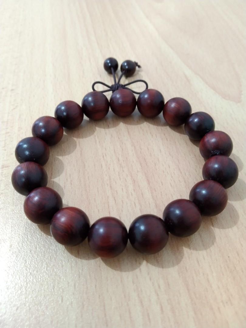 Red wood bracelet discount