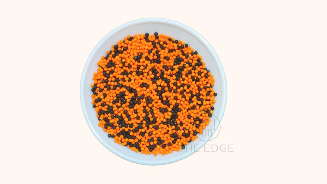 Edible Dragees - Halloween (50 grams) (Category: Other Food & Drinks) located in Pasig City. Submitted by kitchenstarincorporated (Listing ID 1190699381, Image 3). Description: Variation: Halloween 1, Halloween 2, Halloween Beads Weight: 50 grams per pack Expiration Date: September 2025 Packaging: Flat pouch A dragee is a small sphere of sugar, used primarily in the decoration of cookies, cakes and other forms of bakery products. These dragees ar