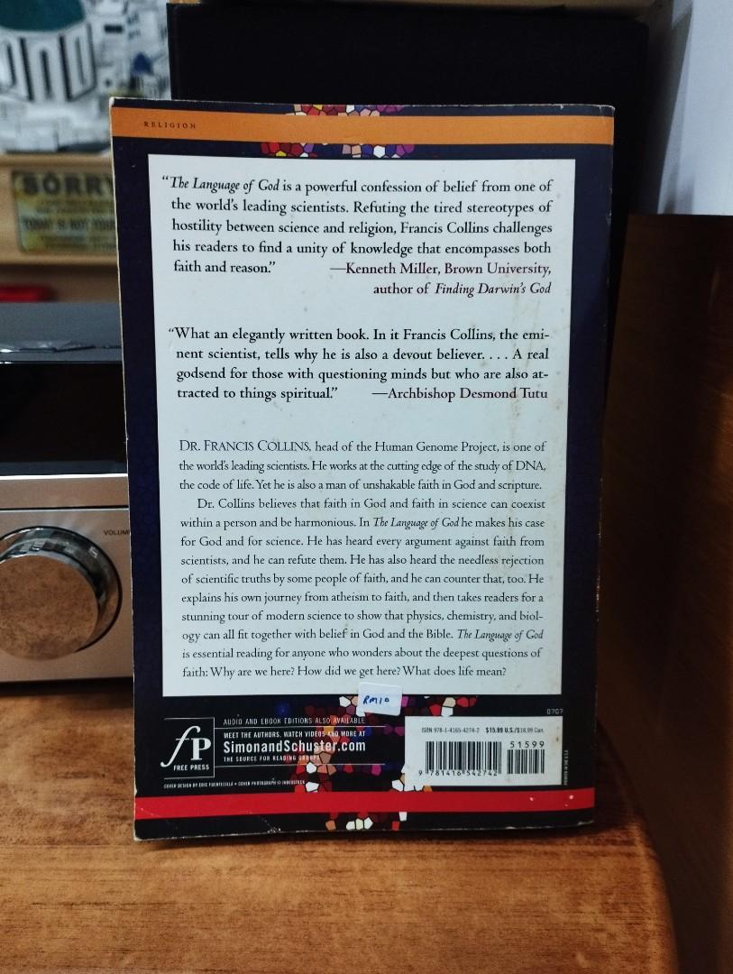 (ENG) THE LANGUAGE OF GOD, Hobbies & Toys, Books & Magazines, Textbooks