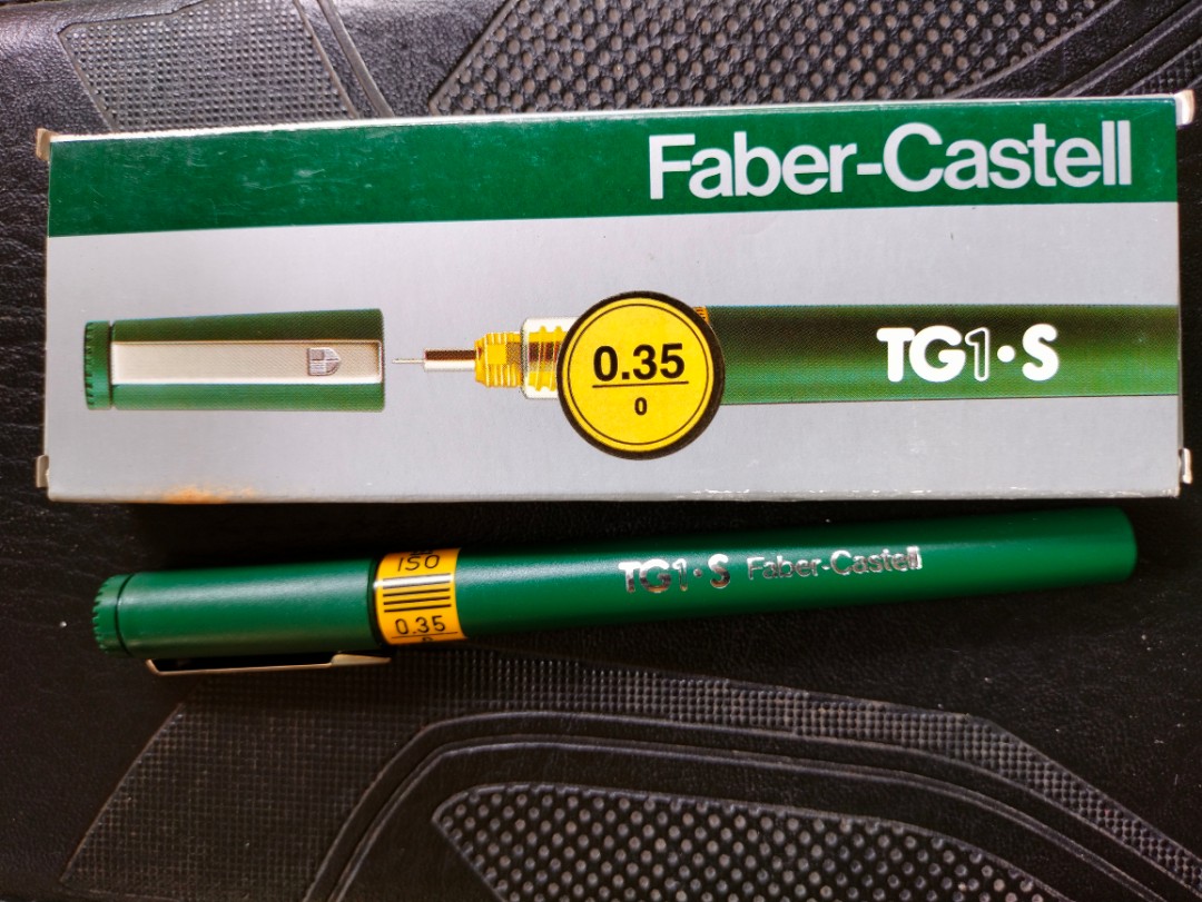 Faber Castell technical pen TG1S 0.35 point, Hobbies & Toys