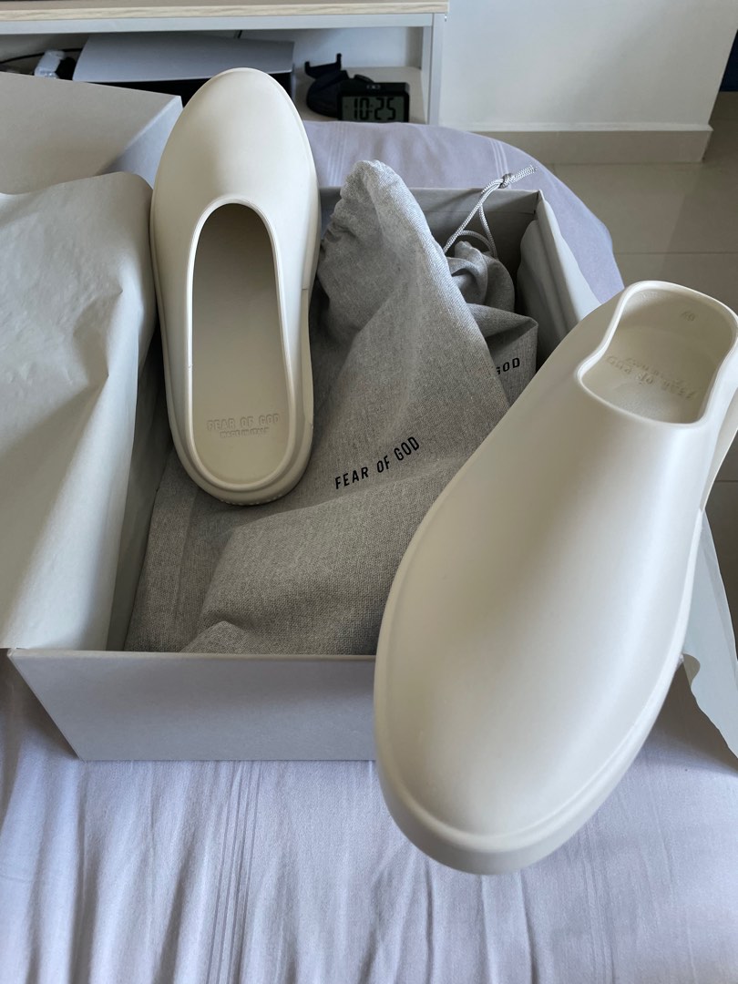 Fear of God California Greige Slip-Ons - BNIB, Men