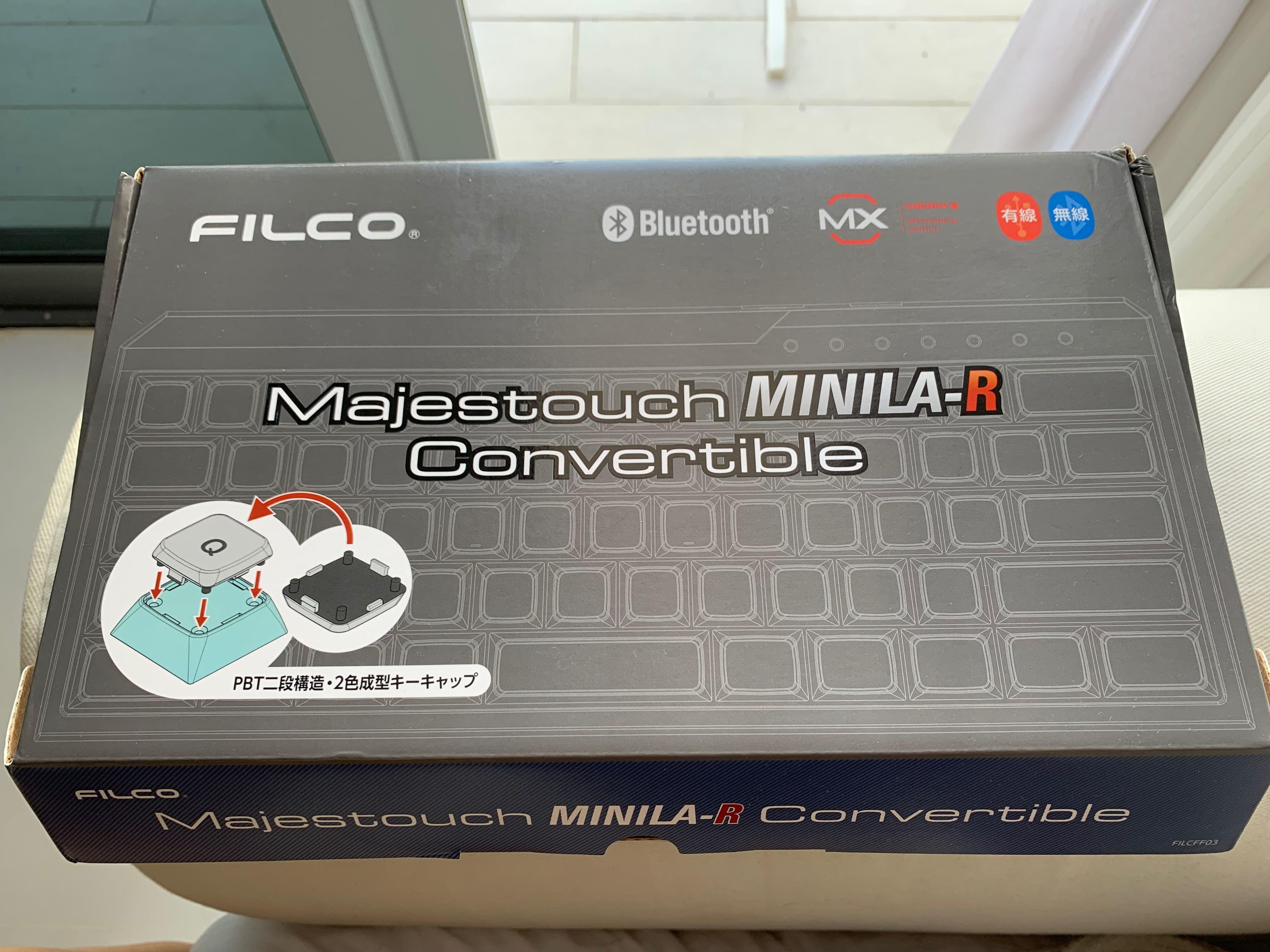 FILCO Majestouch MINILAR convertible bluetooth mechanical keyboard
