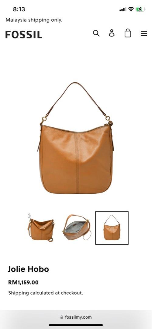Fosill jolie hobo tan, Women's Fashion, Bags & Wallets, Shoulder Bags on Carousell