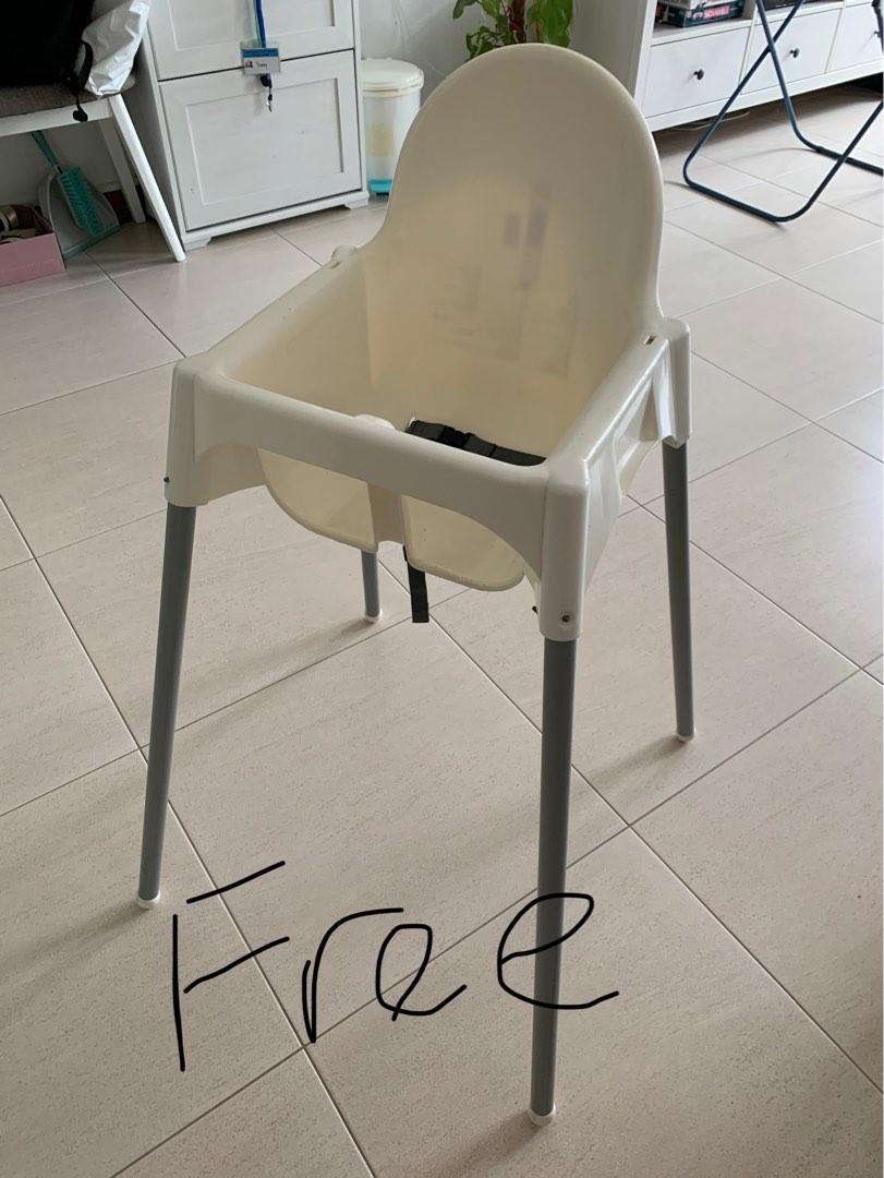 Free IKEA high chair, Babies & Kids, Baby Nursery & Kids Furniture