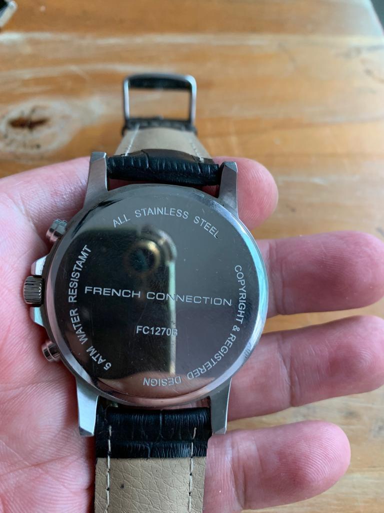 French connection on sale christana watch