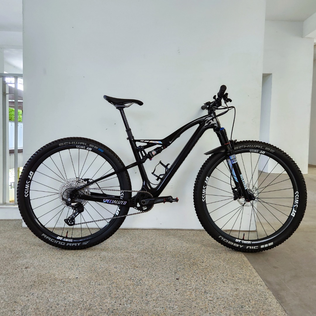Full Suspension XC Carbon MTB 29er 17.5" NonBoost Shimano Deore 12
