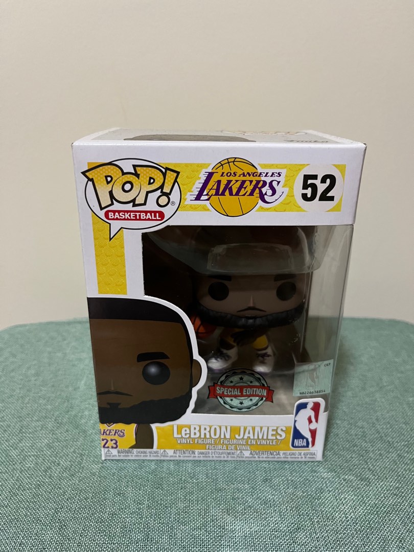 Lebron James Purple Jersey Funko Pop! Lakers NBA Basketball - #98 from 2P  Gaming