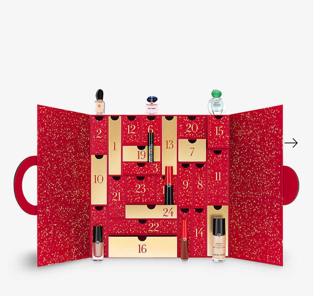 ARMANI 2022 advent calendar, 美容＆化妝品, 健康及美容 皮膚護理, 面部 面部護理