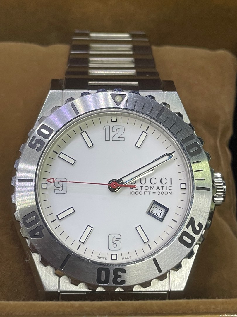 Gucci pantheon new arrivals 115.2 automatic