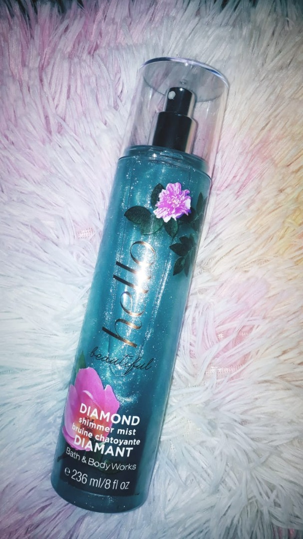 Hello beautiful diamond shimmer mist sales