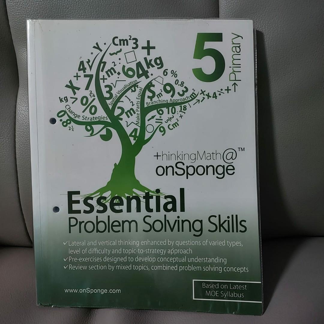 +hinkingMath@ onSponge Maths Books, Hobbies \u0026 Toys, Books \u0026 Magazines, Assessment Books on Carousell