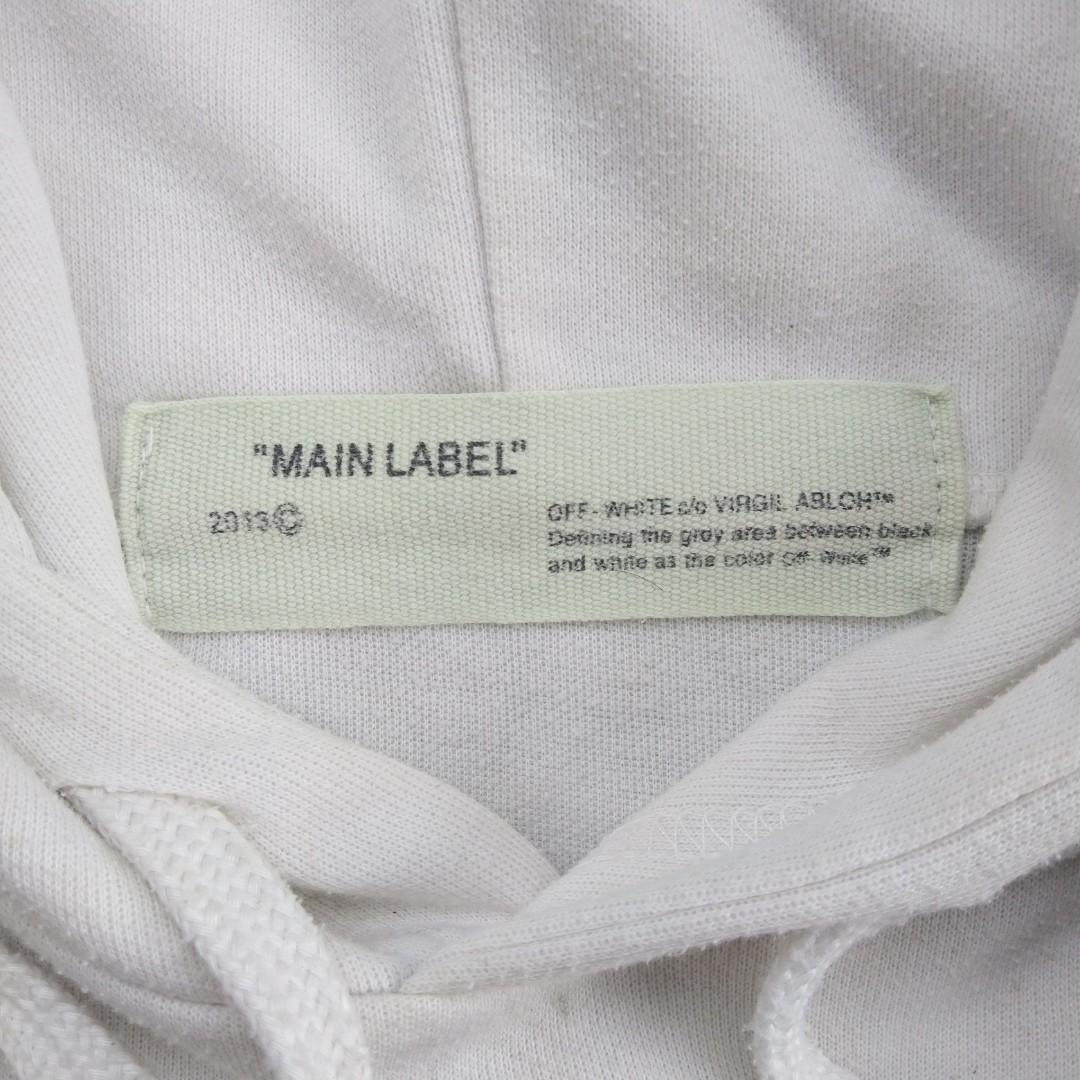 Hoodie Off White 2013©, Fesyen Pria, Pakaian , Baju Luaran Di Carousell
