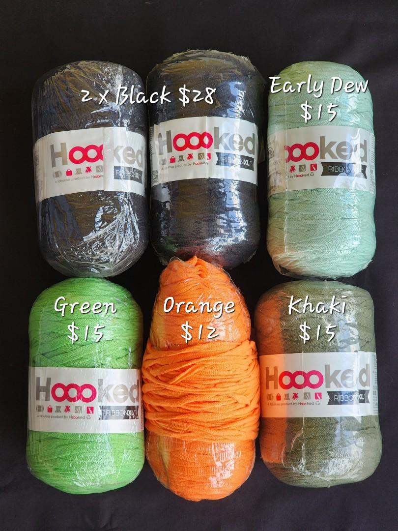 HOOOKED Ribbon XL Shoelace Yarn 250g 120m Super Chunky, Hobbies & Toys