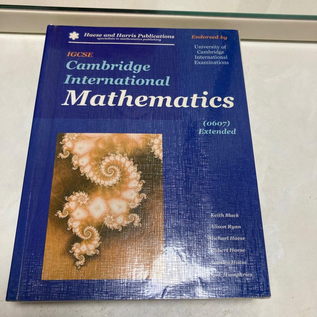 Igcse mathematics extended textbook carousell