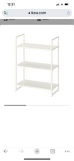 IKEA 3-tier shelf with additional top
