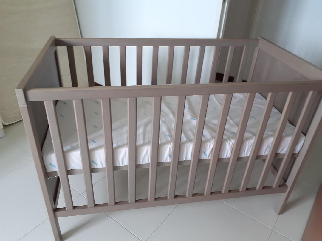 Ikea Sundvik Baby Cot, Babies & Kids, Maternity Care on Carousell