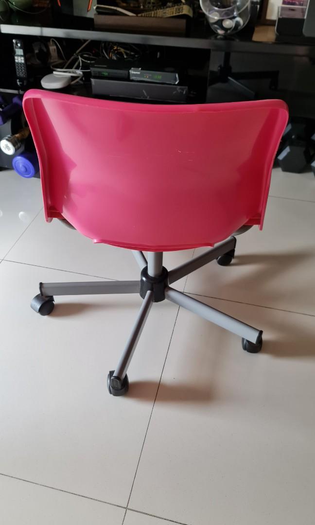 IKEA Chairs w wheels, Furniture & Home Living, Furniture, Chairs on