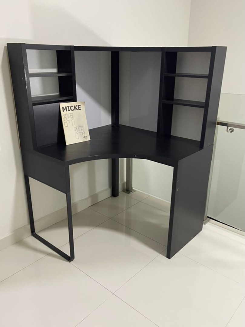 Nego IKEA Computer Table (IKEA MICKE), Furniture & Home Living