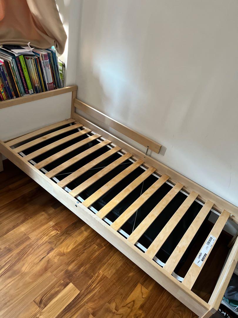 Ikea junior single bed frame, Furniture & Home Living, Furniture, Bed Frames & Mattresses on