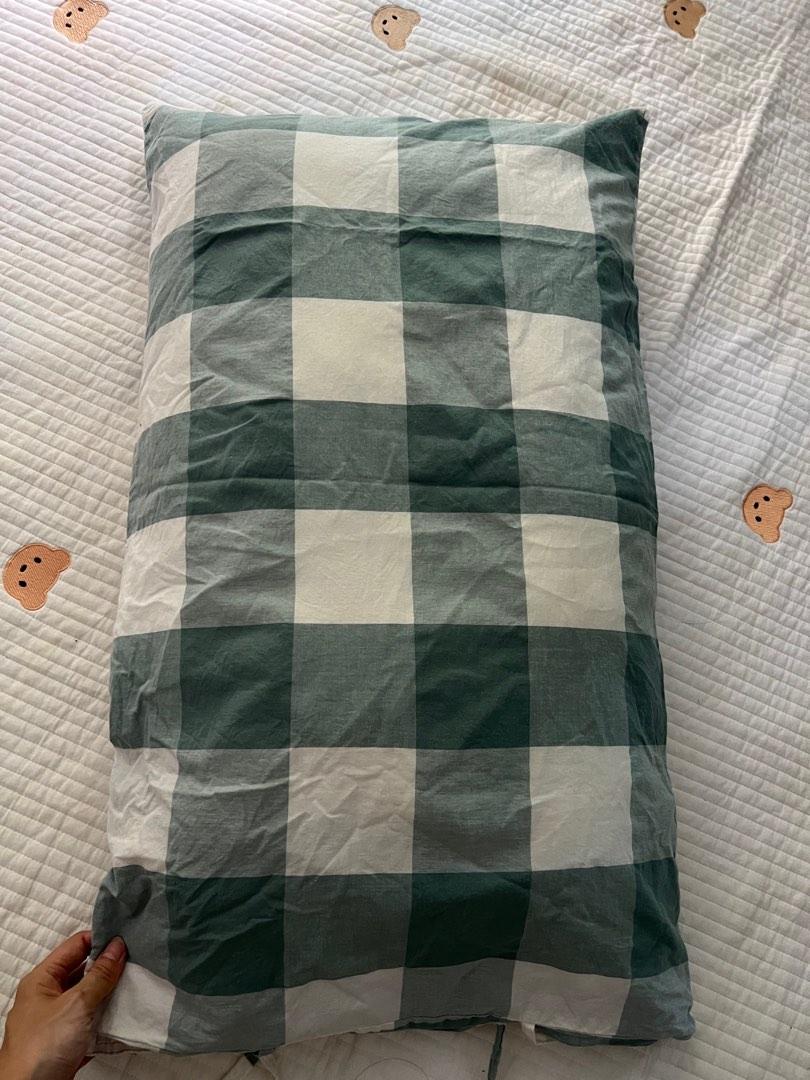 ikea pillow with pillow cover, Furniture & Home Living, Bedding