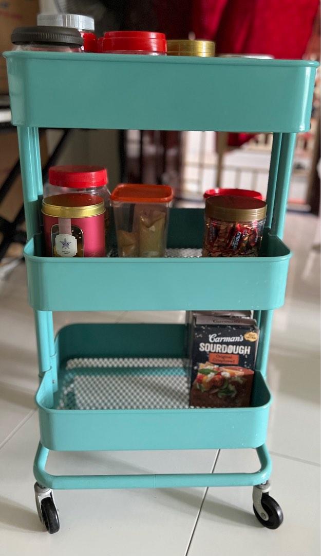 Ikea Trolley, Furniture & Home Living, Furniture, Shelves, & Racks on Carousell