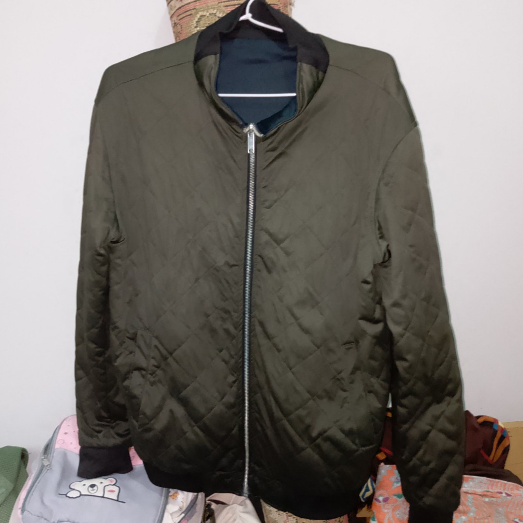 Jaket zara, Men's Fashion, Men's Clothes, Tops on Carousell