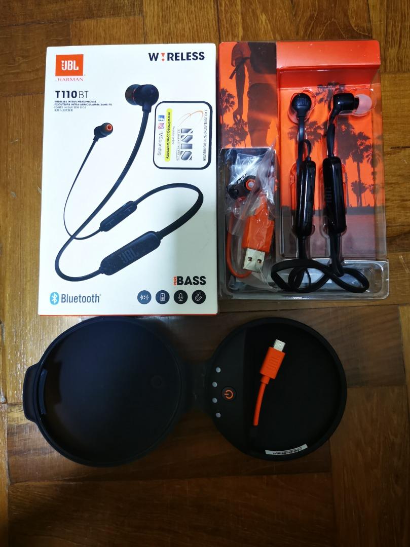Jbl tune 2025 110bt charging