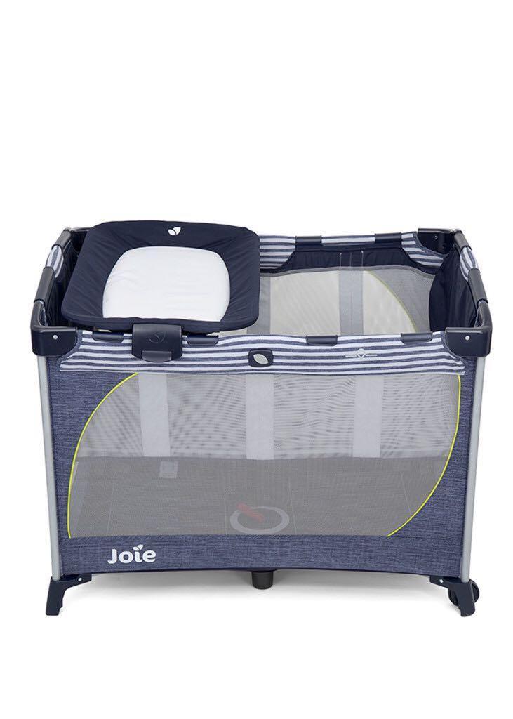 Joie cot / play pen + mattress , Babies & Kids, Baby Nursery & Kids Furniture, Cots & Cribs on
