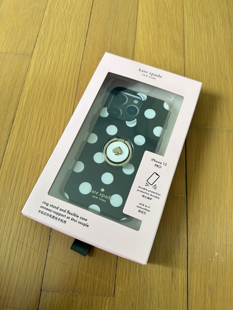 Kate Spade 13 Pro Phone Casing with Ring Stand, Mobile Phones & Gadgets