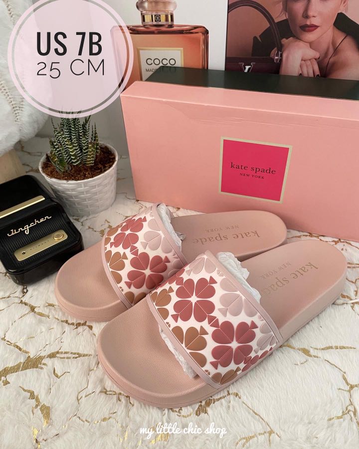Kate spade hotsell pink slides