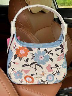 Kate Spade Penny Floral Jacquard Small Hobo Bag
